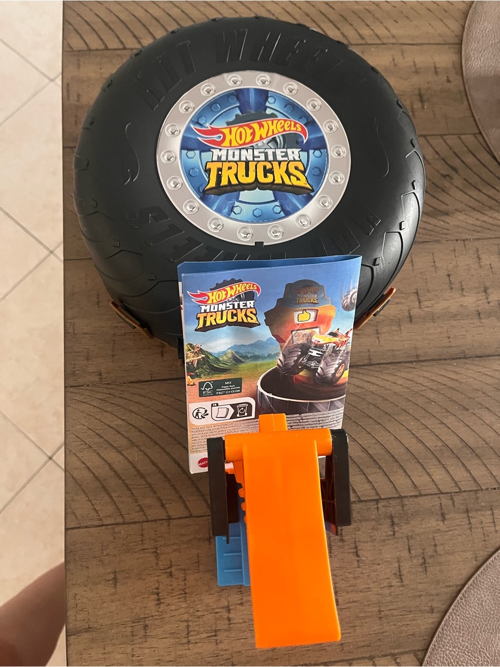Monster Trucks Playset - Black & Orange